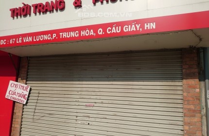 Cho thuê cửa hàng tại 67 Lê Văn Lương ngay chân cầu vượt Láng Hạ